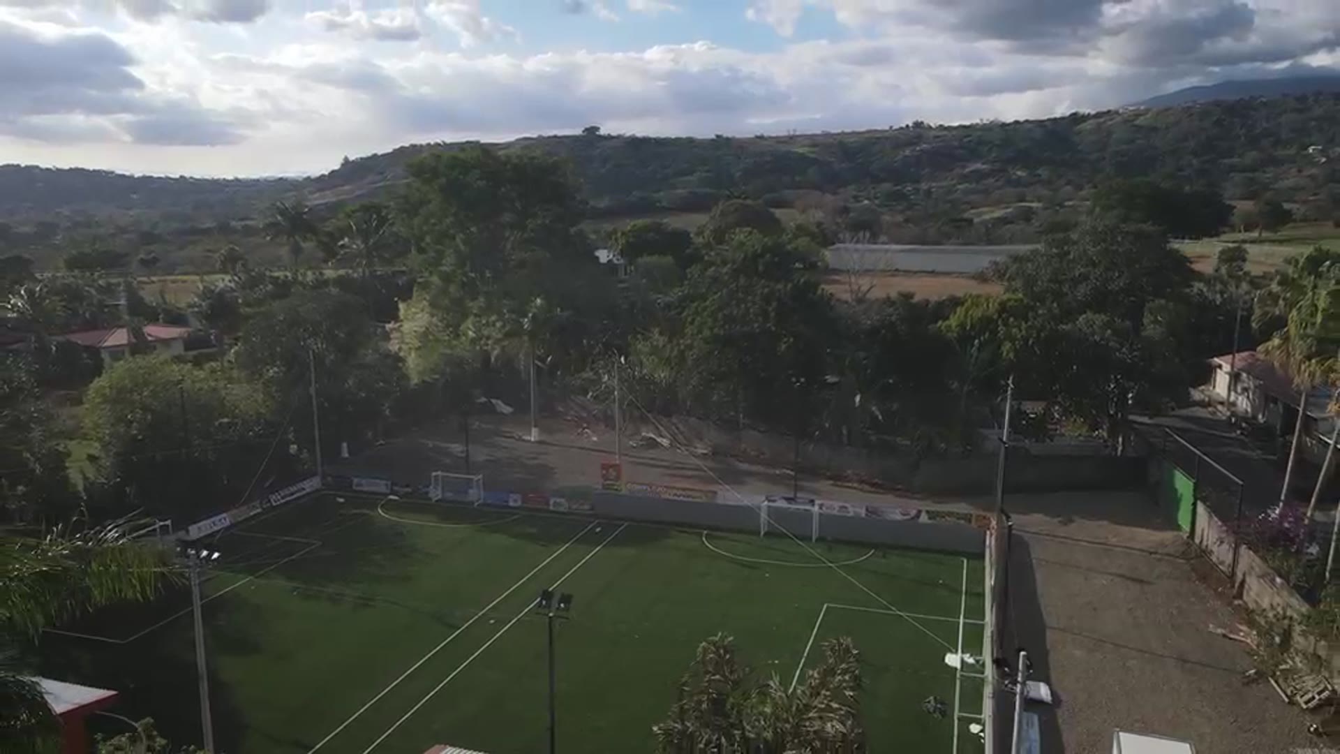 Vista panorámica del complejo